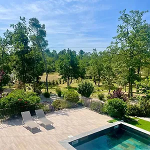 Superbe La Grande Bastide Avec Piscine, Jardin, Climatisation Et Salle De Sport Villa